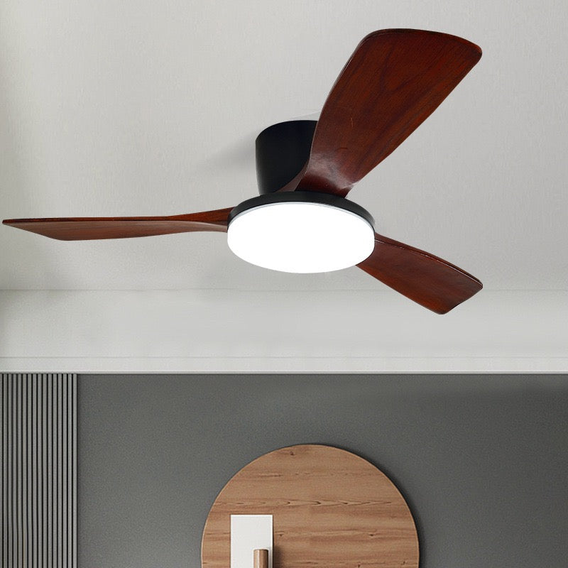 Vanelum Scandi 52" Solid Wood Ceiling Fan Light