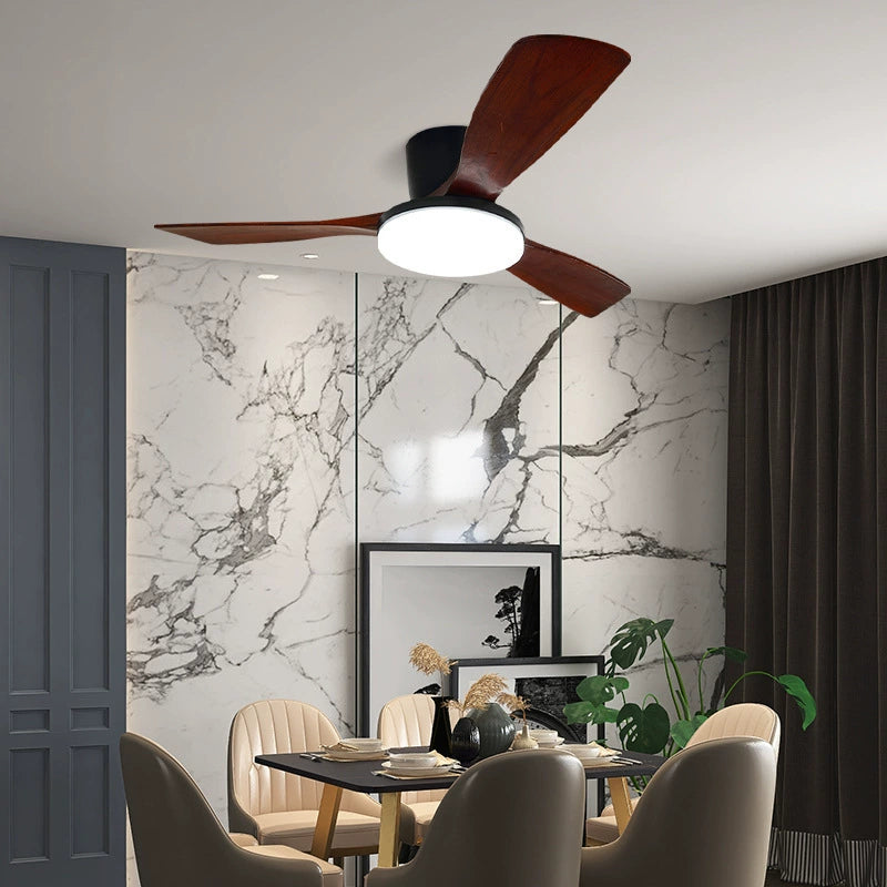 Vanelum Scandi 52" Solid Wood Ceiling Fan Light