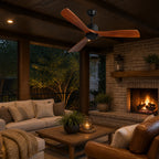 Vanelum Heritage 52" Outdoor Wood Ceiling Fan