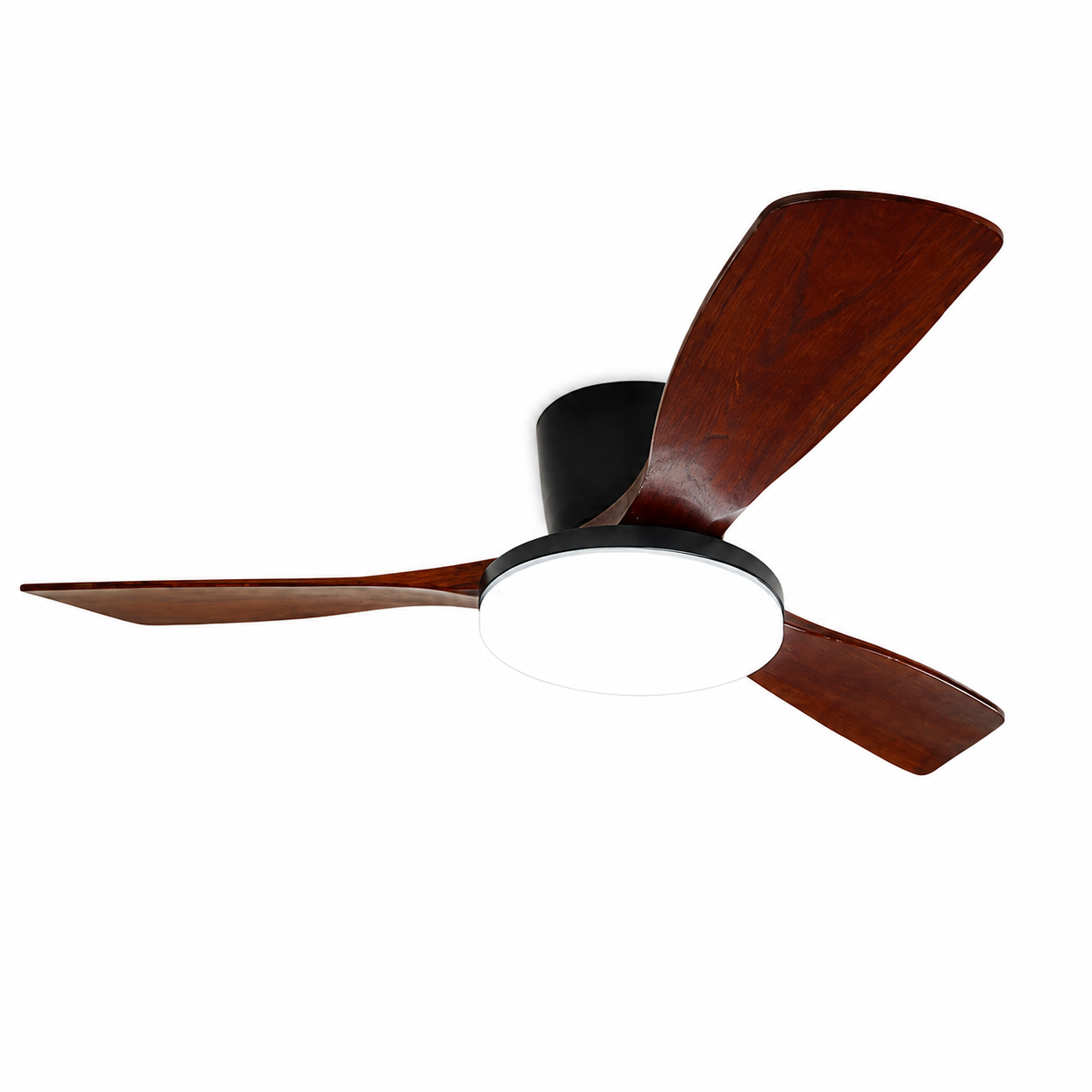 Vanelum Scandi 52" Solid Wood Ceiling Fan Light